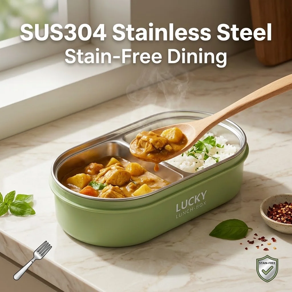 304ステンレス製、取っ手付きの保温弁当箱。電子レンジ対応、 - Meal Prep Or Prep Meal のレビューと価格