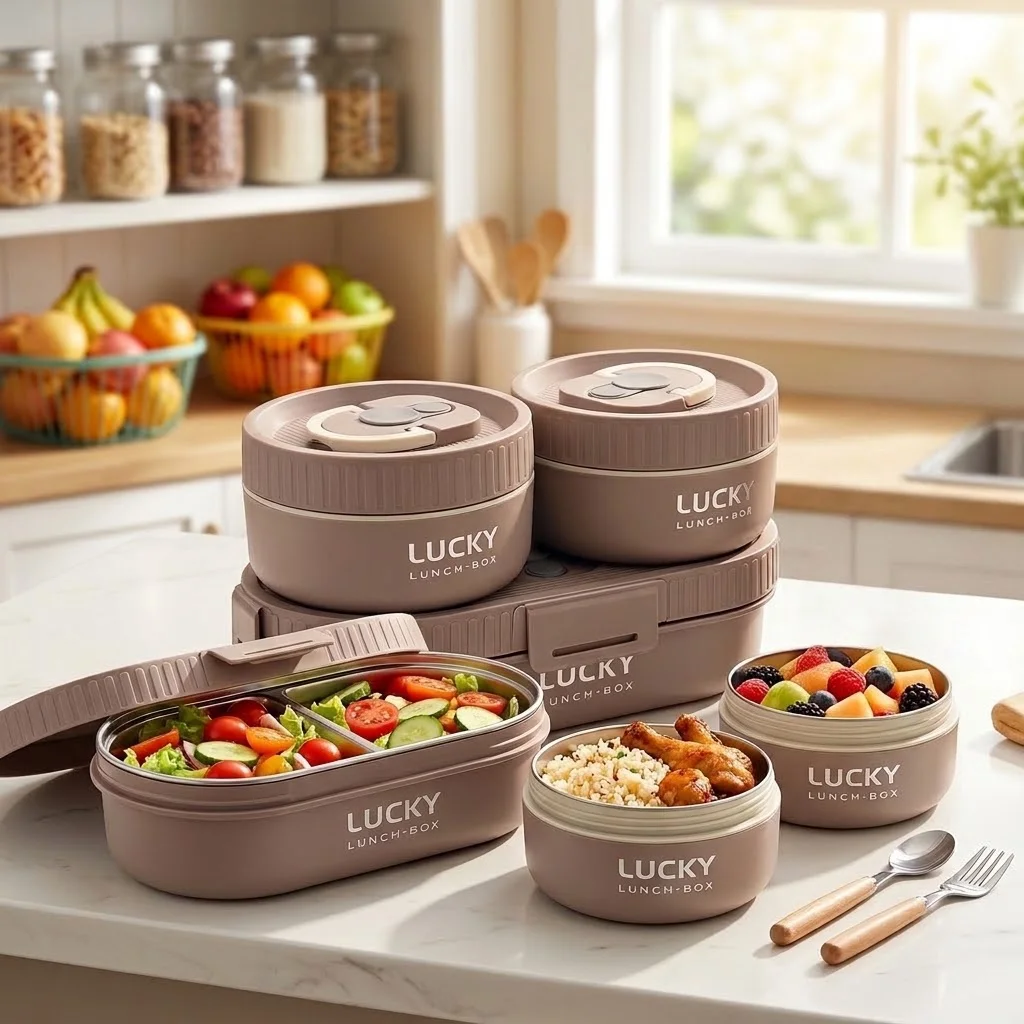 304ステンレス製弁当箱、保温機能付きランチボックスセット、 - Meal Prep Or Prep Meal のレビューと価格