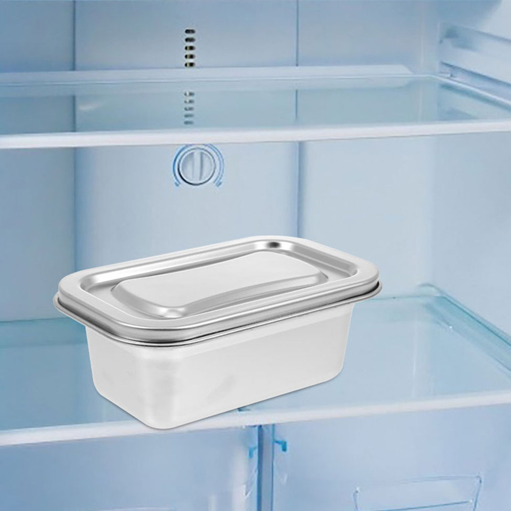 ステンレス製アイスクリーム保存容器2個セット。密閉性があり、 - Meal Prep Kitchen のレビューと価格