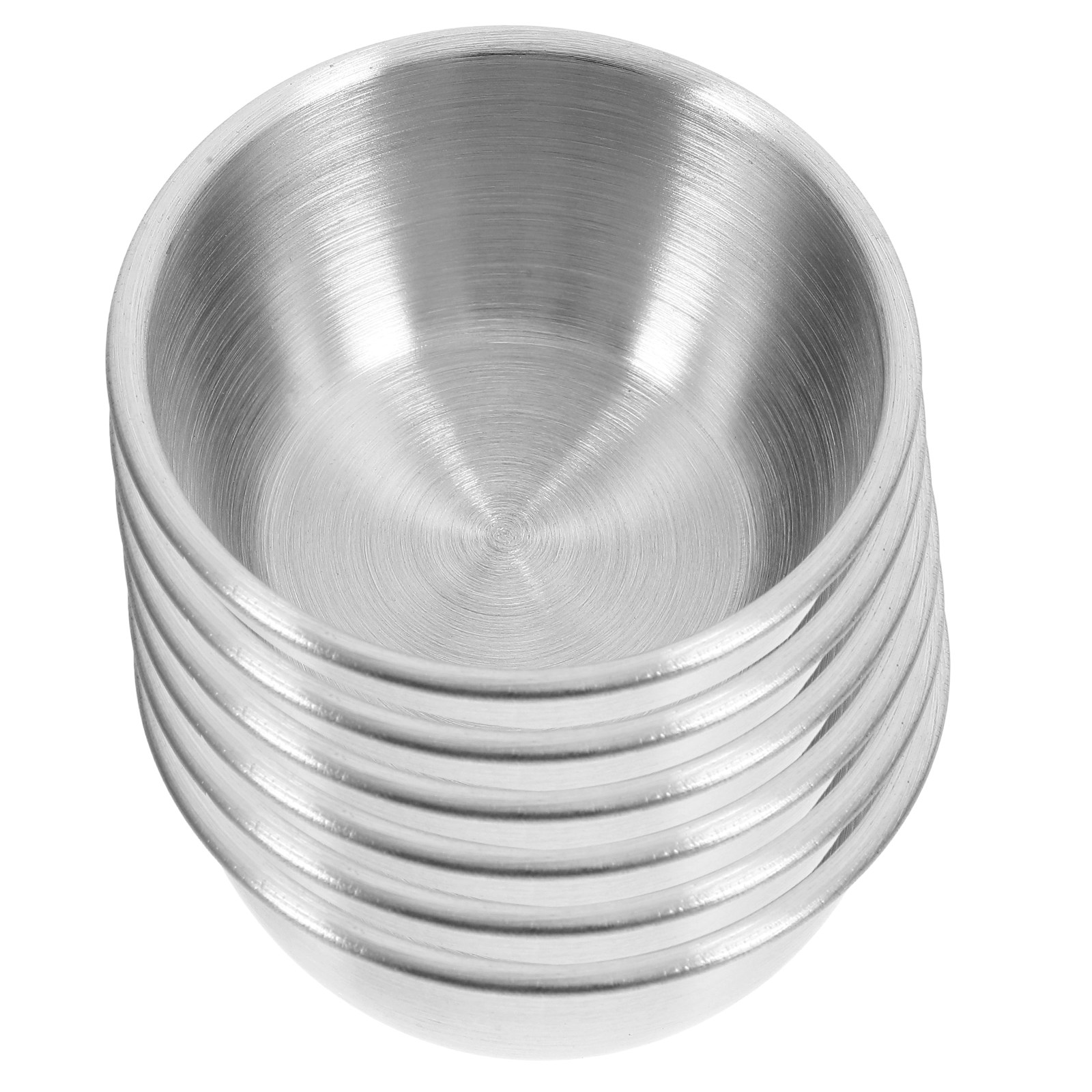 6個入りステンレス製ソースカップ、ケチャップ、酢、バーベキュ - Sauce Dipping Cup のレビューと価格