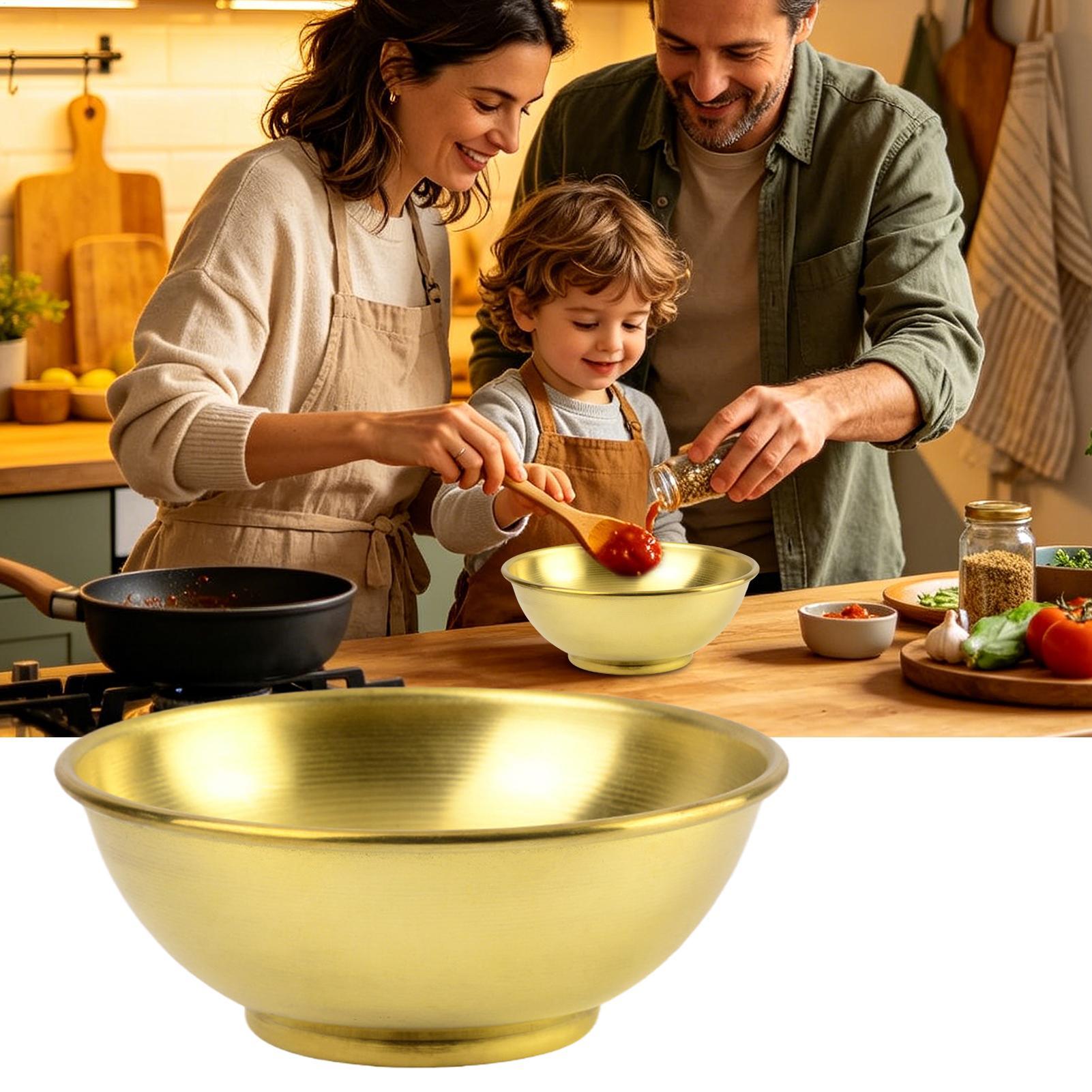 銅製ボウル 大型保存容器 サラダ用銅製皿 家庭用サービング  - Meal Prep Bowl のレビューと価格